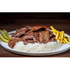 Lezzetli Pilav Üstü Et Döner Porsiyon