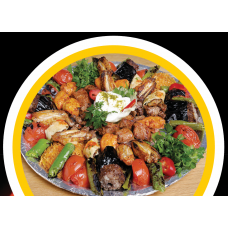 Lezzetli istanbul Aile boyu Karışık kebap